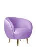 Мягкое кресло Small Benee Purple №0