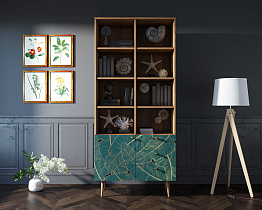 Стеллаж на комоде "Berber" принт 41 арт BB44/Print_41