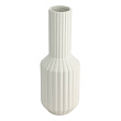 421022 Ваза декоративная HIRADO, H335, ?128, керамика, белый №0