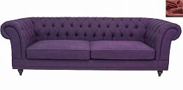 Диван мягкий арт-деко Neylan Purple красный в Москве