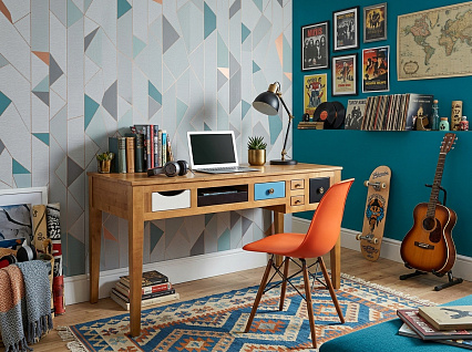 Рабочий стол "Акварель (Aquarelle)" арт RE-12ETG/4