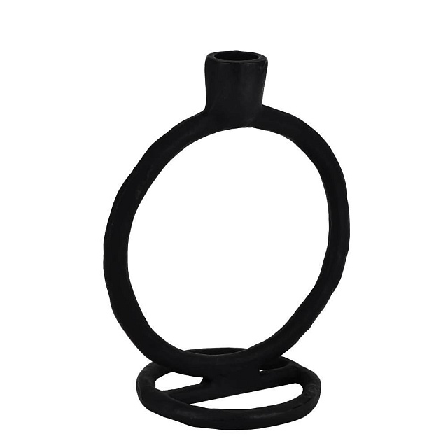 422019 Подсвечник NUMAZU, L155, B100, H190, алюминий, черный в Москве 422019 Подсвечник NUMAZU, L155, B100, H190, алюминий, черный