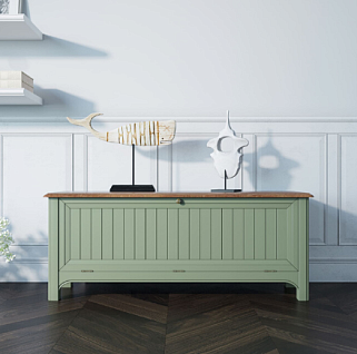 Лавка "Olivia"  из массива березы арт GA1003-2