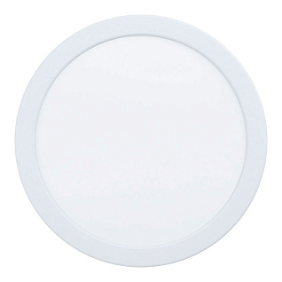 99134 Светодиодный встраиваемый светильник FUEVA 5, 17W (LED), ?216, ET26, 2000lm, 3000K, сталь, белый