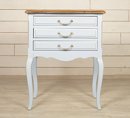 Тумба "Leontina Blue" на 3 ящика арт ST9348B