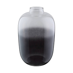 421388 Ваза декоративная CULASI, H450, ?300, стекло, дымчатый серый