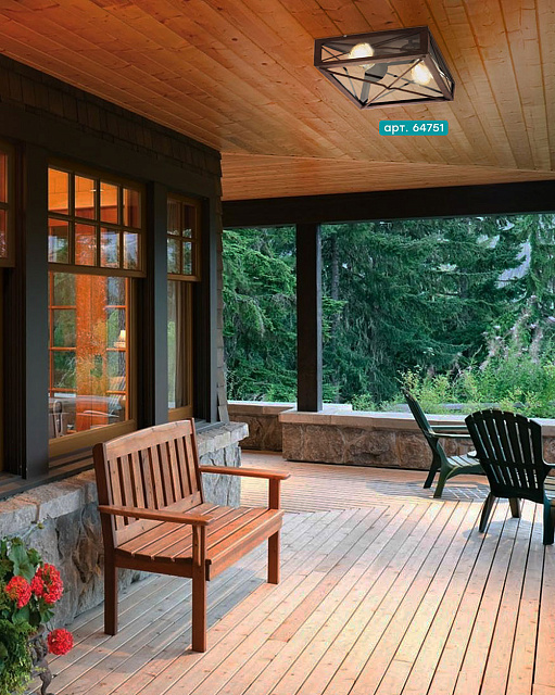 64751 Уличный настенно-потолочный светильник GAUDESI в Москве 64751 Уличный настенно-потолочный светильник GAUDESI