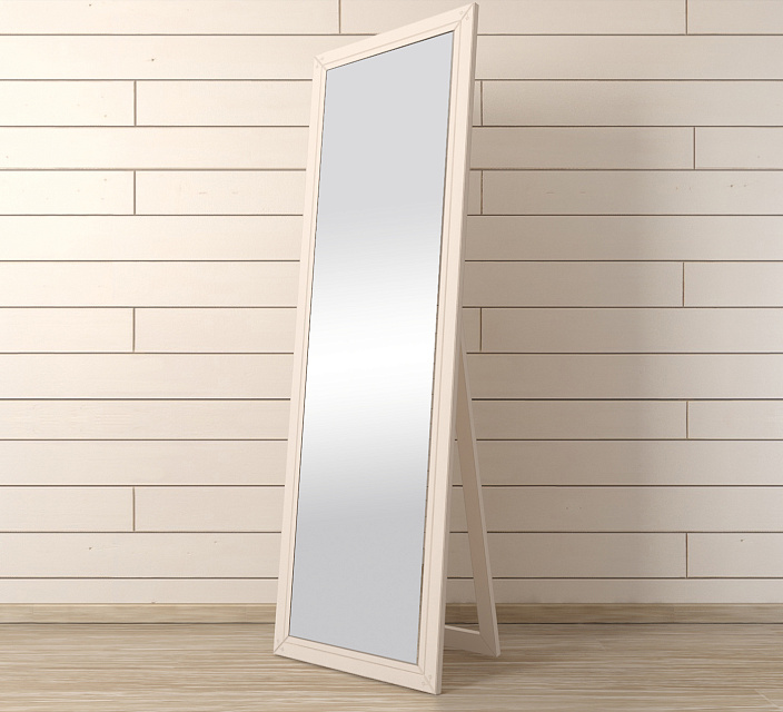 Напольное зеркало "Rome" бежевое арт 201-05С в Москве Напольное зеркало "Rome" бежевое арт 201-05С