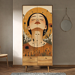 Шкаф двухстворчатый "Berber Art "Девушка и закат" арт BB16/Art09 №0
