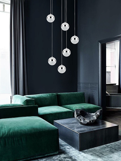 Подвесной потолочный светильник (люстра) LICOROTO светодиодный 98558 в Москве Подвесной потолочный светильник (люстра) LICOROTO светодиодный 98558