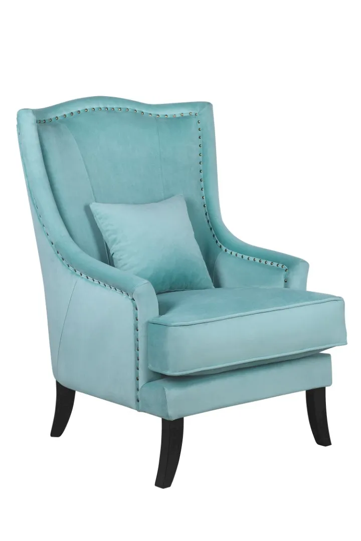 купить Кресло каминное Chester Turquoise