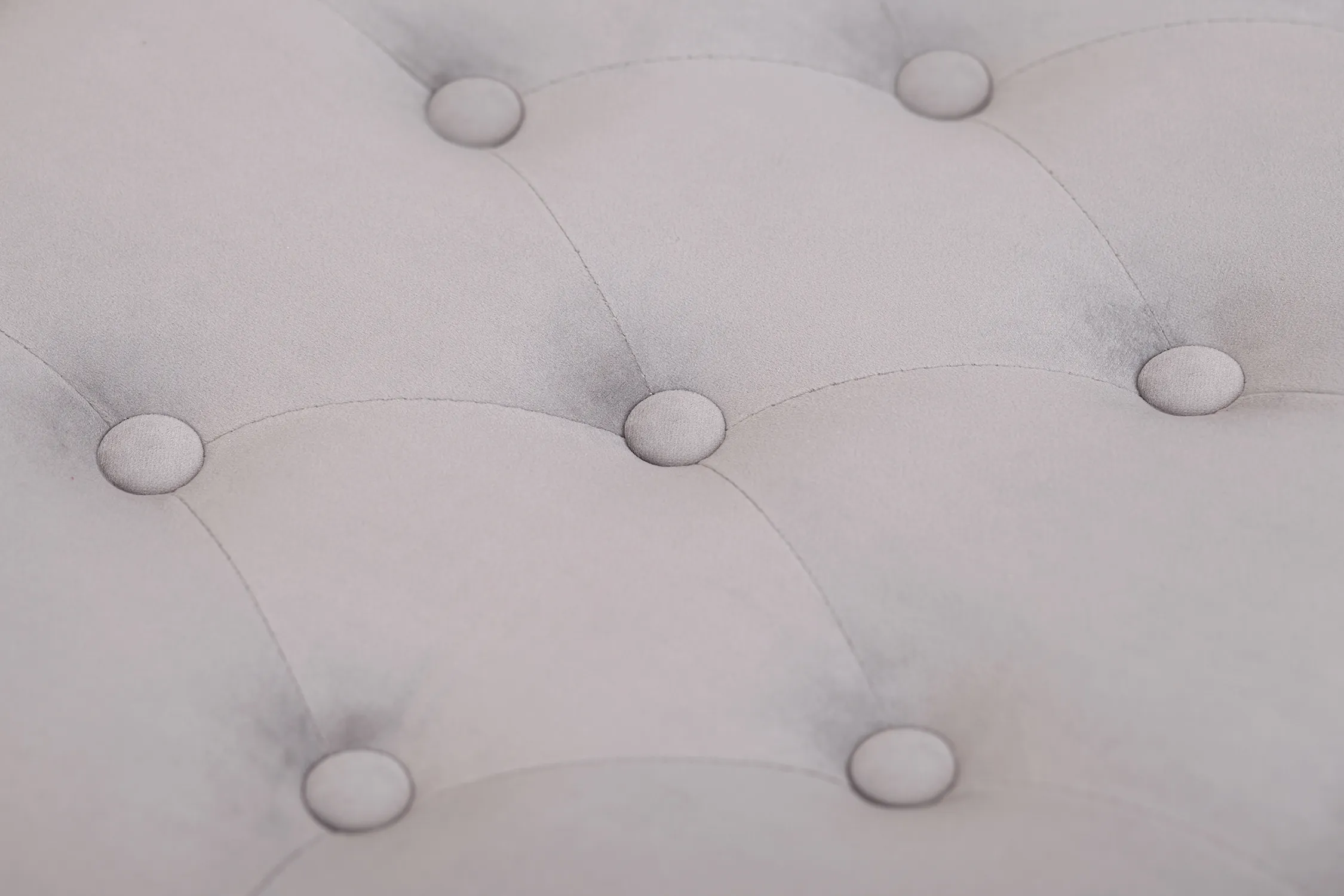 Банкетка Kina Velvet Gray в интерьере