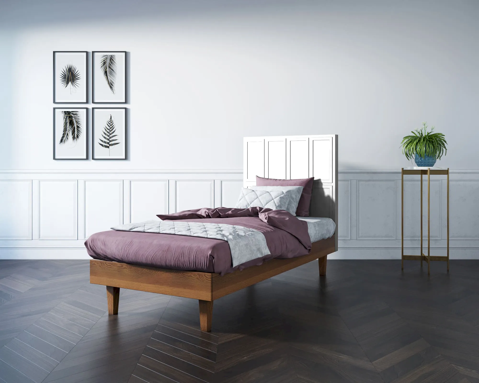 купить Кровать "Андерсен (Andersen)" 120х190 см арт AN120WH