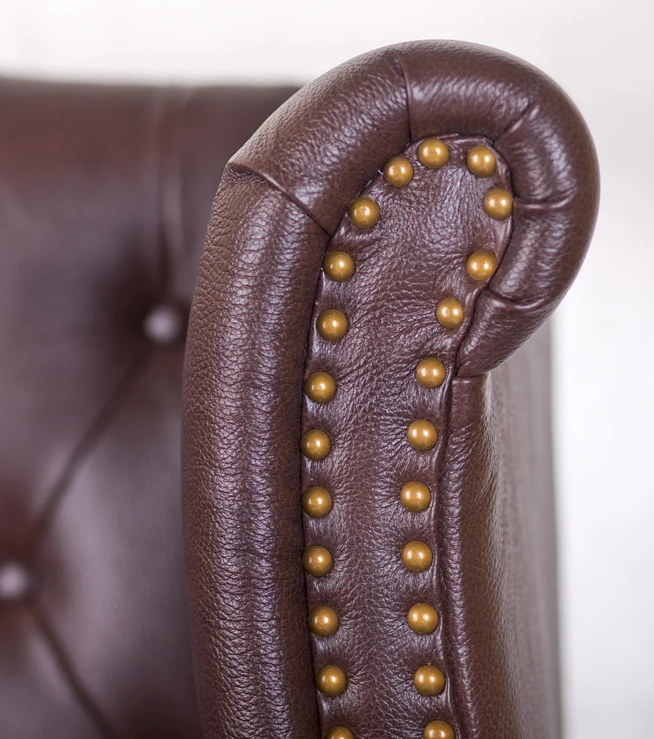 фото Каминное кожаное кресло Royal Brown