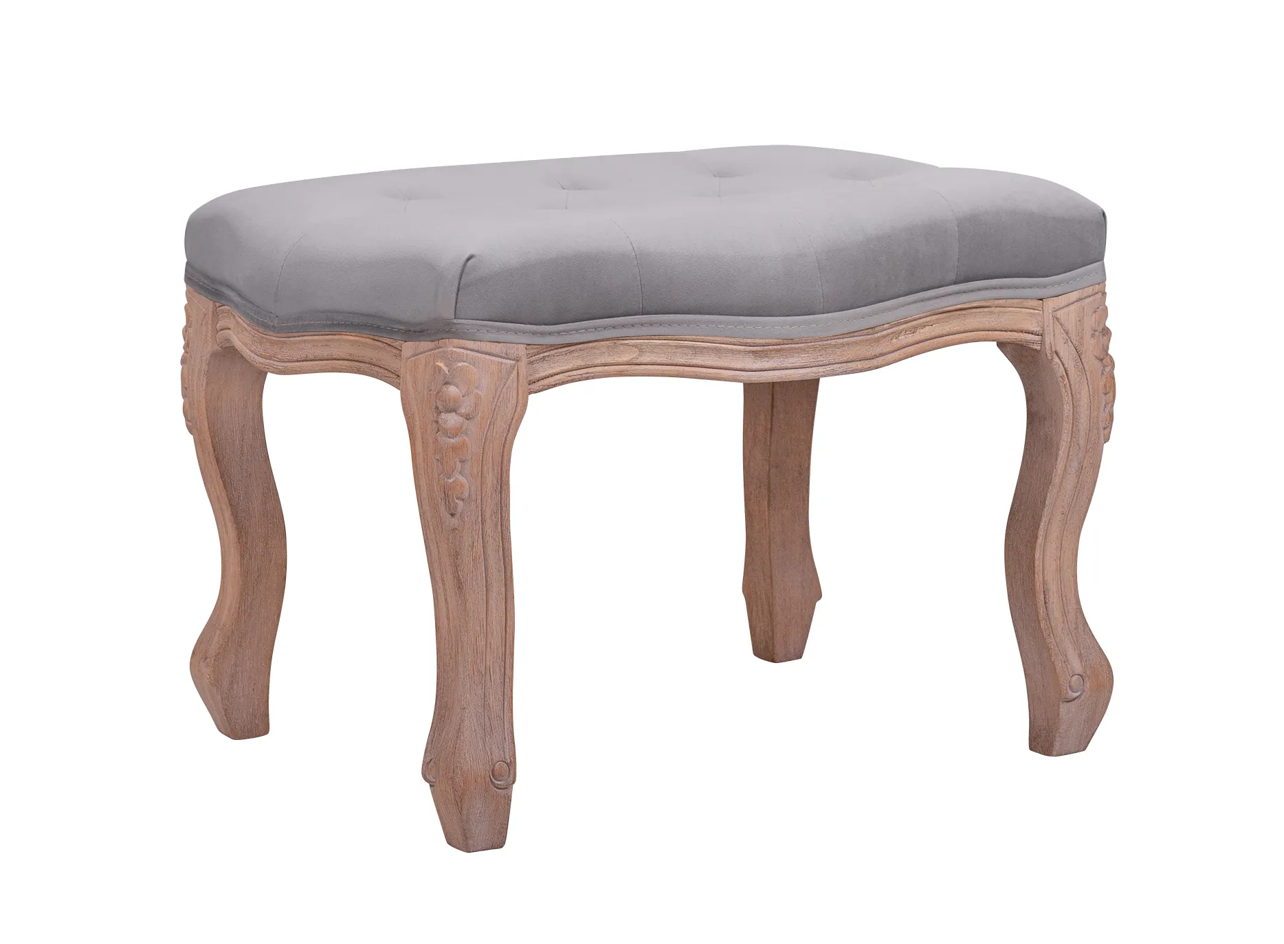 заказать Банкетка Kina Velvet Gray