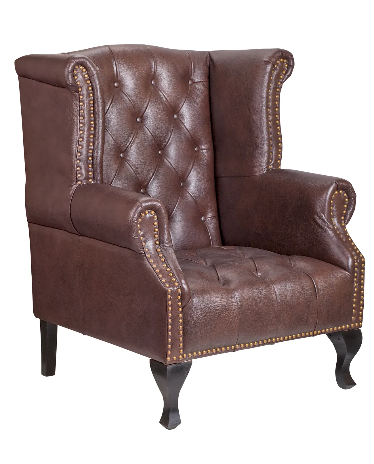 купить Каминное кожаное кресло Royal Brown
