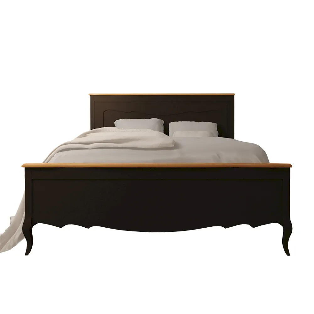 купить Кровать "Леонтина (Leontina)" в черном цвете 160x200 арт ST9341/16BLK в Москве купить Кровать "Леонтина (Leontina)" в черном цвете 160x200 арт ST9341/16BLK