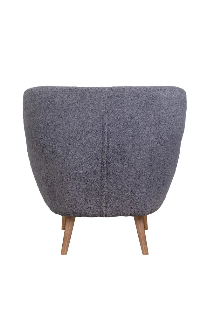 Низкое кресло Fuller Grey Boucle в интернет-магазине