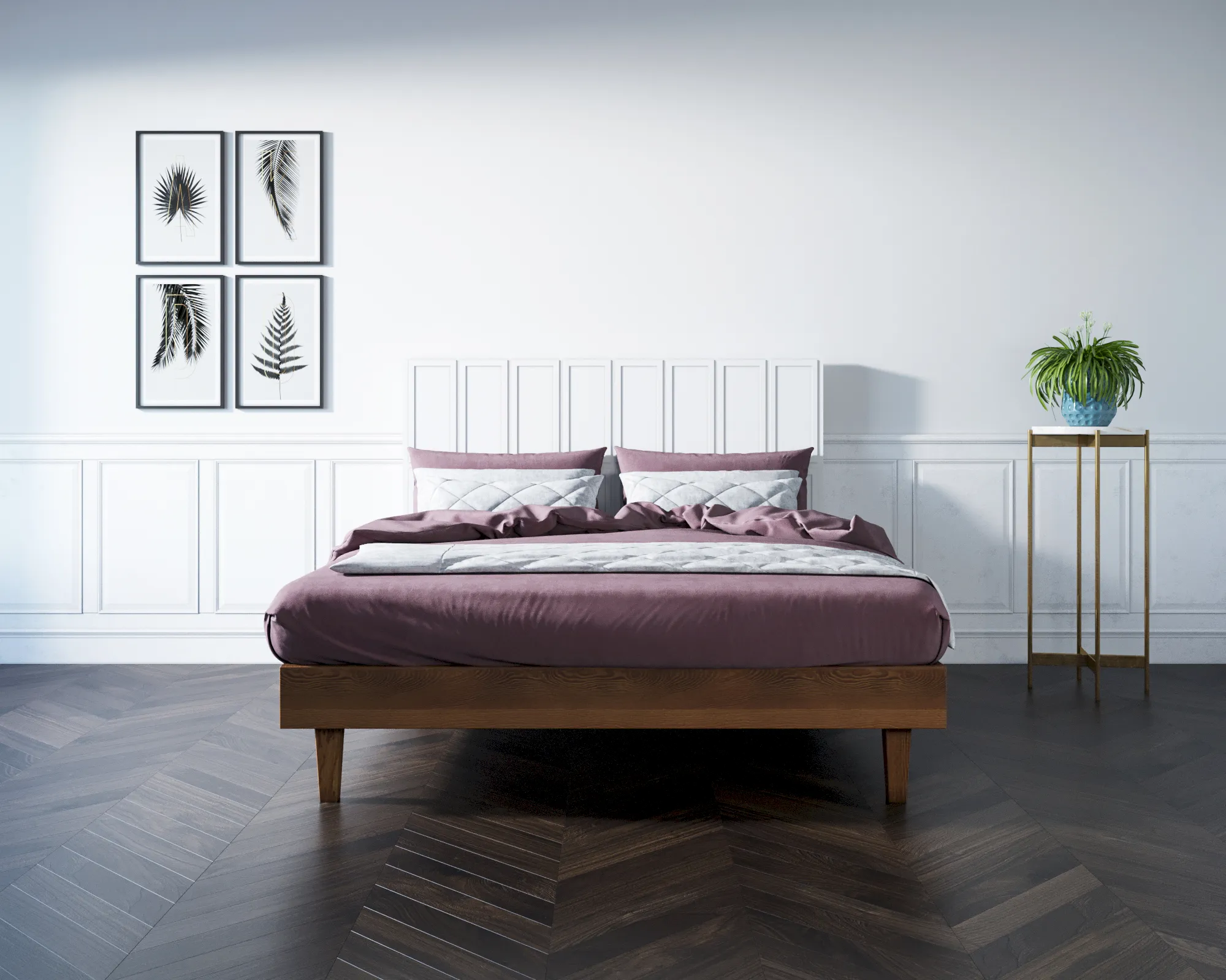 заказать Кровать "Андерсен (Andersen)" 160х200 см арт AN160WH в Москве заказать Кровать "Андерсен (Andersen)" 160х200 см арт AN160WH
