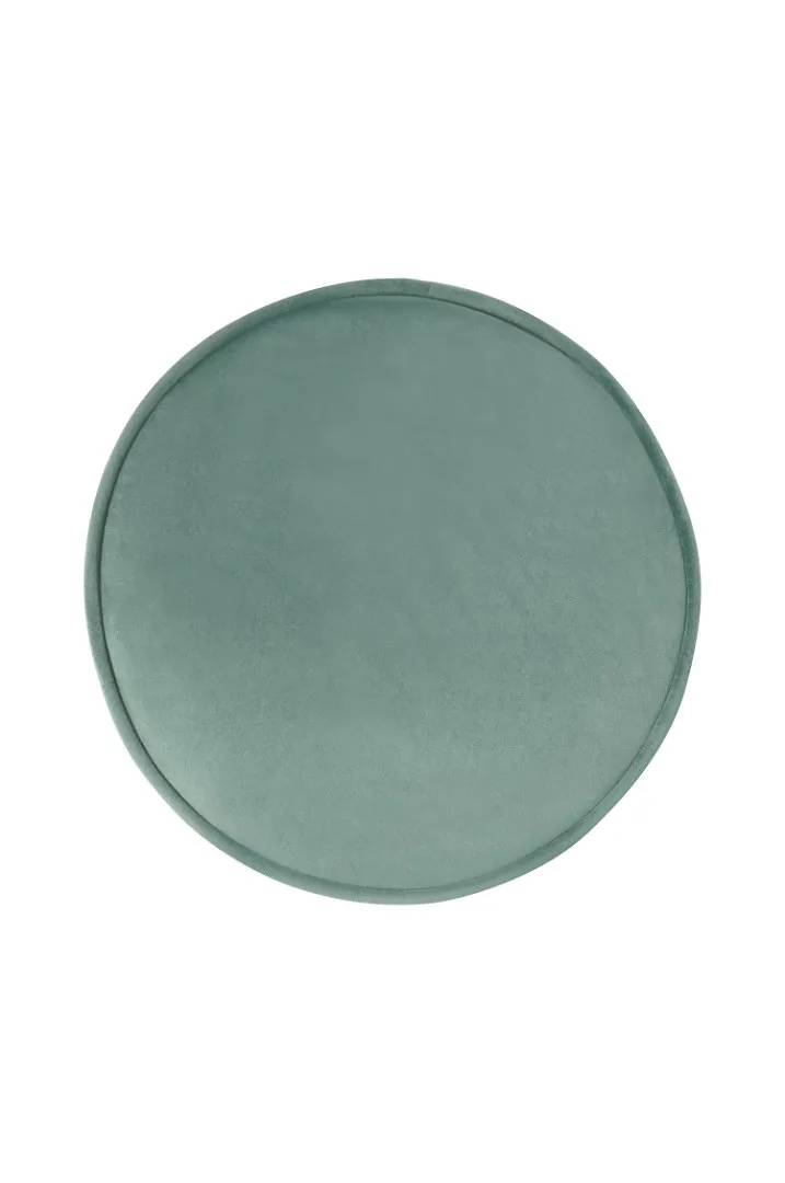 заказать Пуф Pearl Adorn Green на черных ножках
