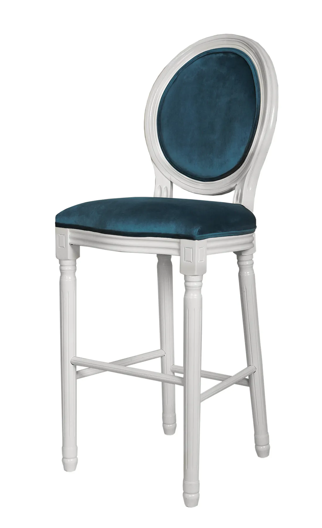 купить Дизайнерский барный стул Filon Blue and White в Москве