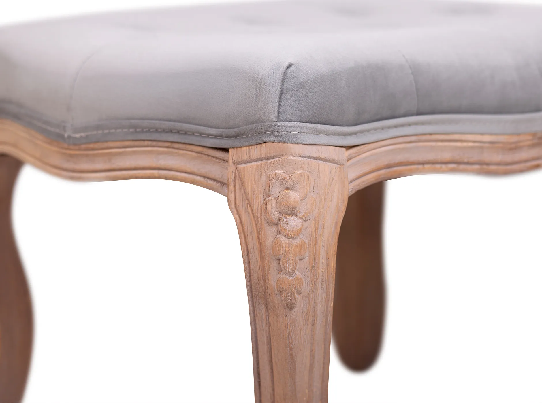 фото Банкетка Kina Velvet Gray