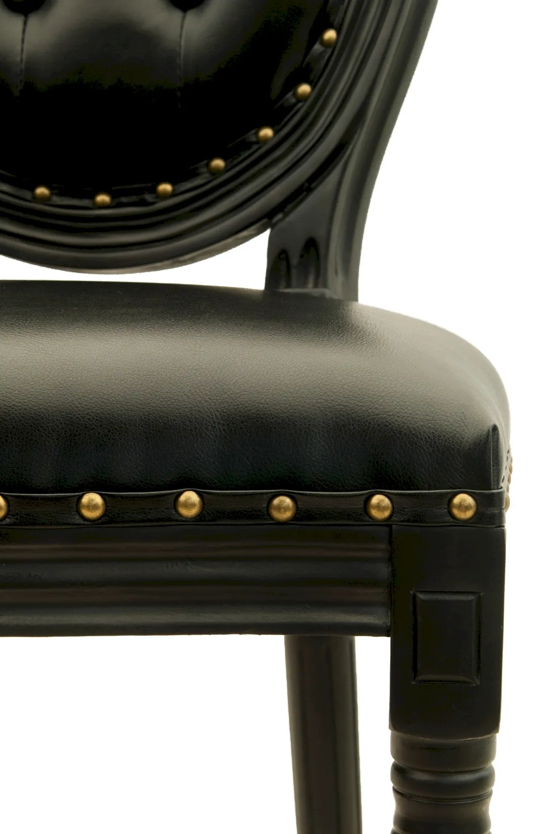 фото Дизайнерский барный стул Filon Button Black