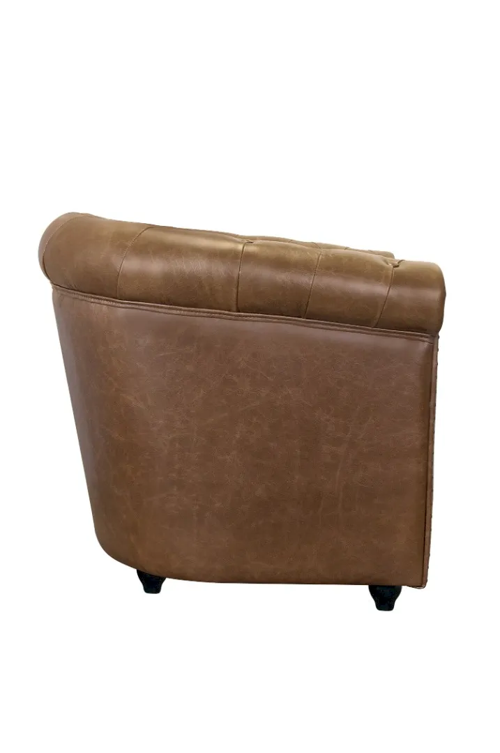заказать Кожаное кресло Karo Brown leather в Москве