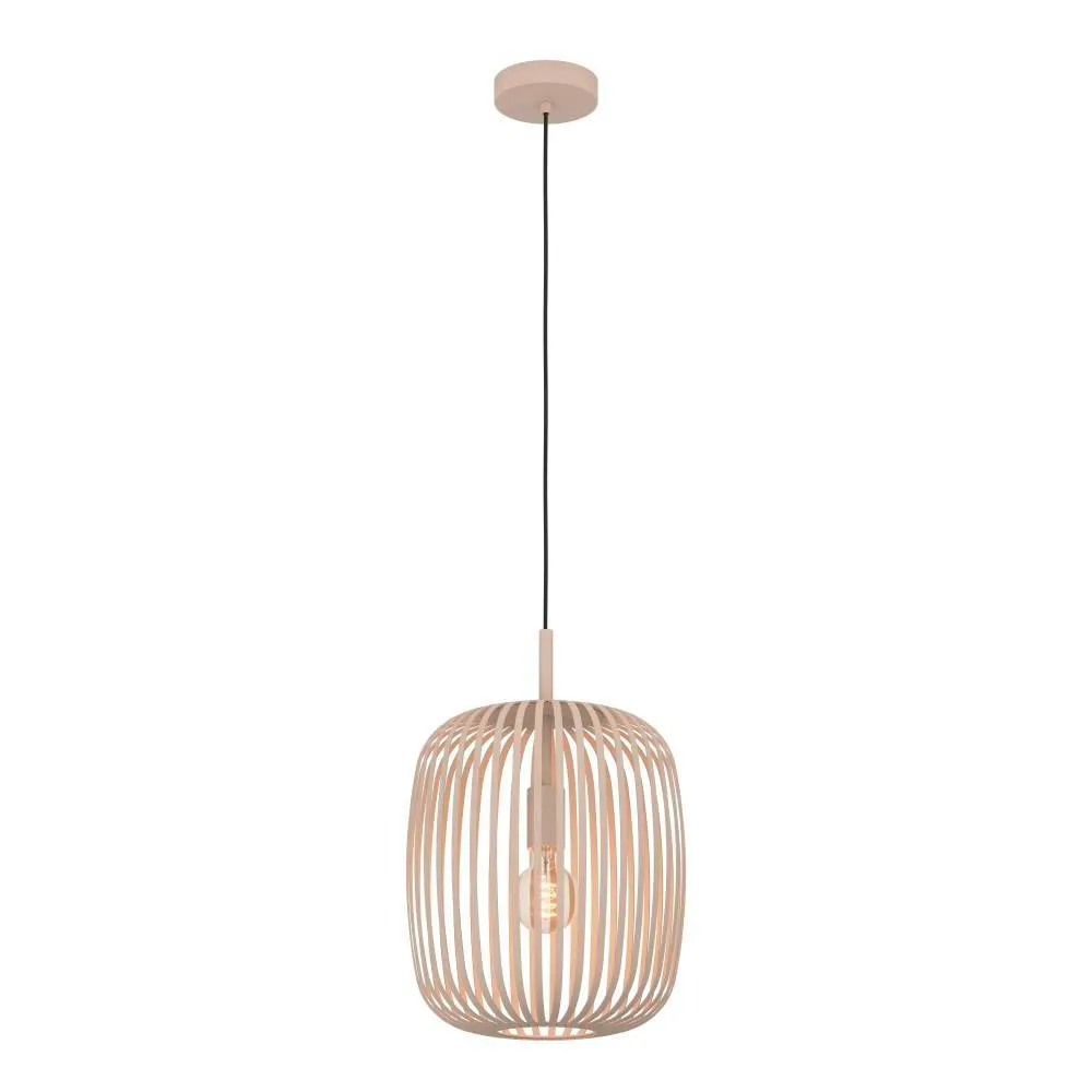 купить 900496 Подвесной потолочный светильник ROMAZZINA, 1x40W, E27, H1100, ?325, сталь, песчаный