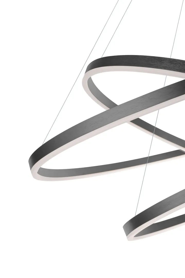 купить Люстра Orblaze 3 rings 1000 black