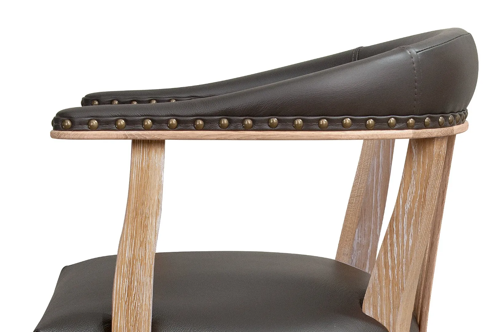фото Стул в стиле ретро Tanner Genuine Brown Leather в Москве фото Стул в стиле ретро Tanner Genuine Brown Leather в Москве