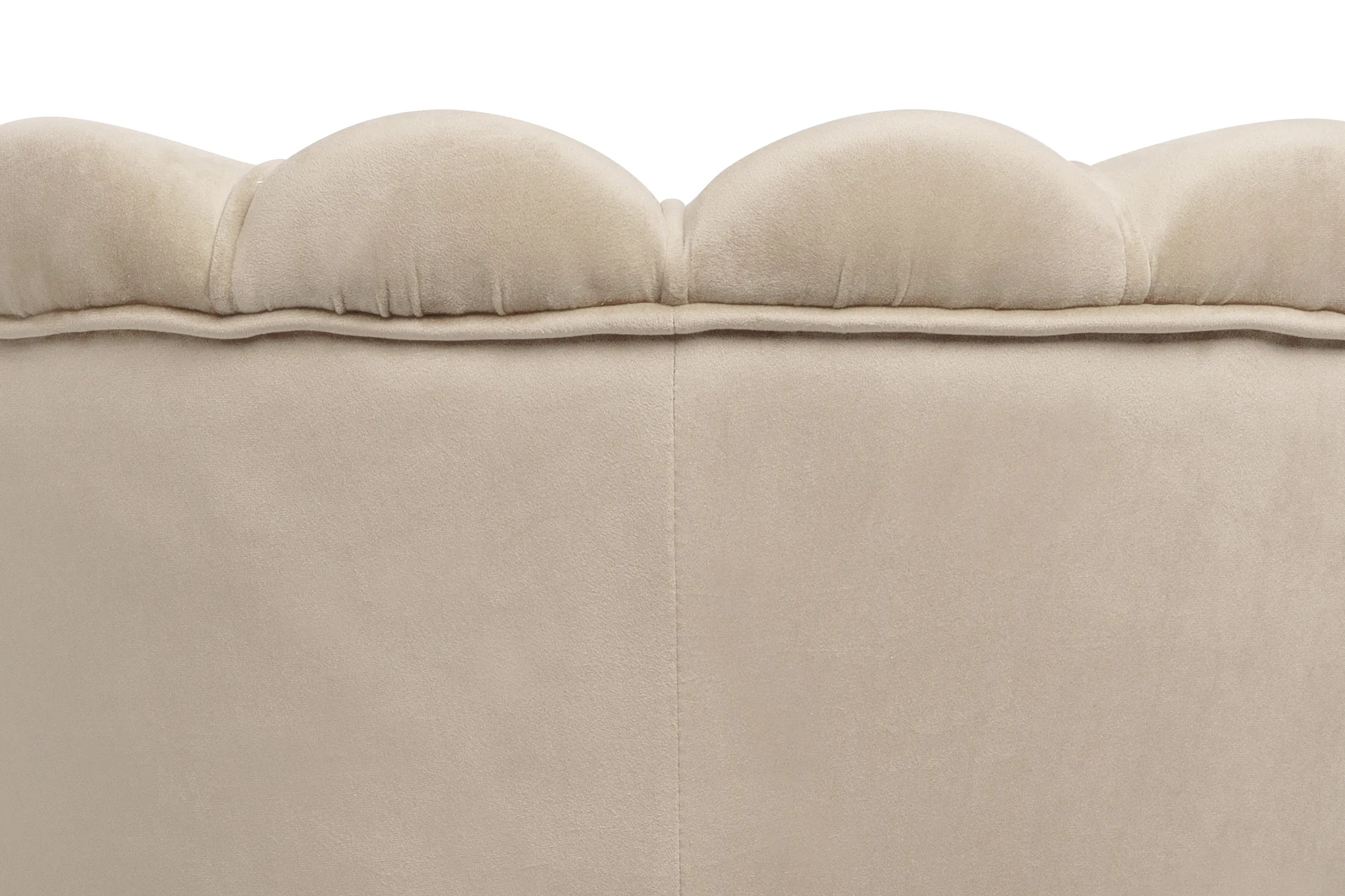 фото Низкое кресло ракушка Pearl Taupe