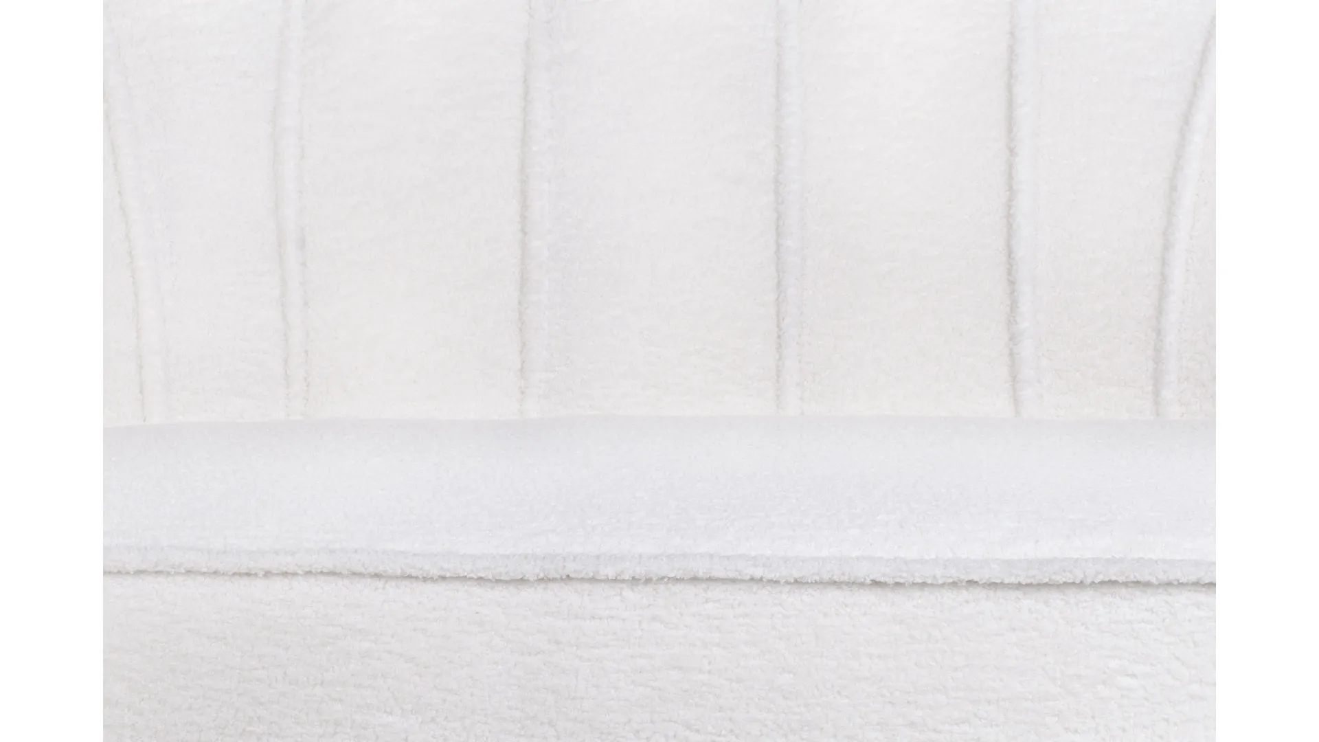 фото Комплект кресел и дивана ракушка Pearl Double White Boucle в Москве фото Комплект кресел и дивана ракушка Pearl Double White Boucle