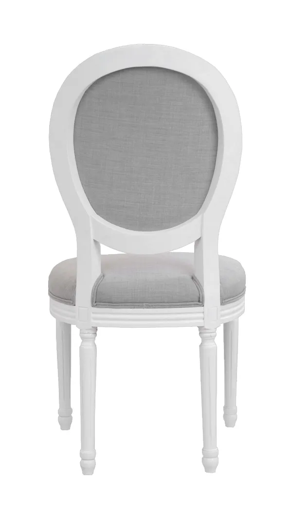 заказать Дизайнерский обеденный стул Miro White and Grey