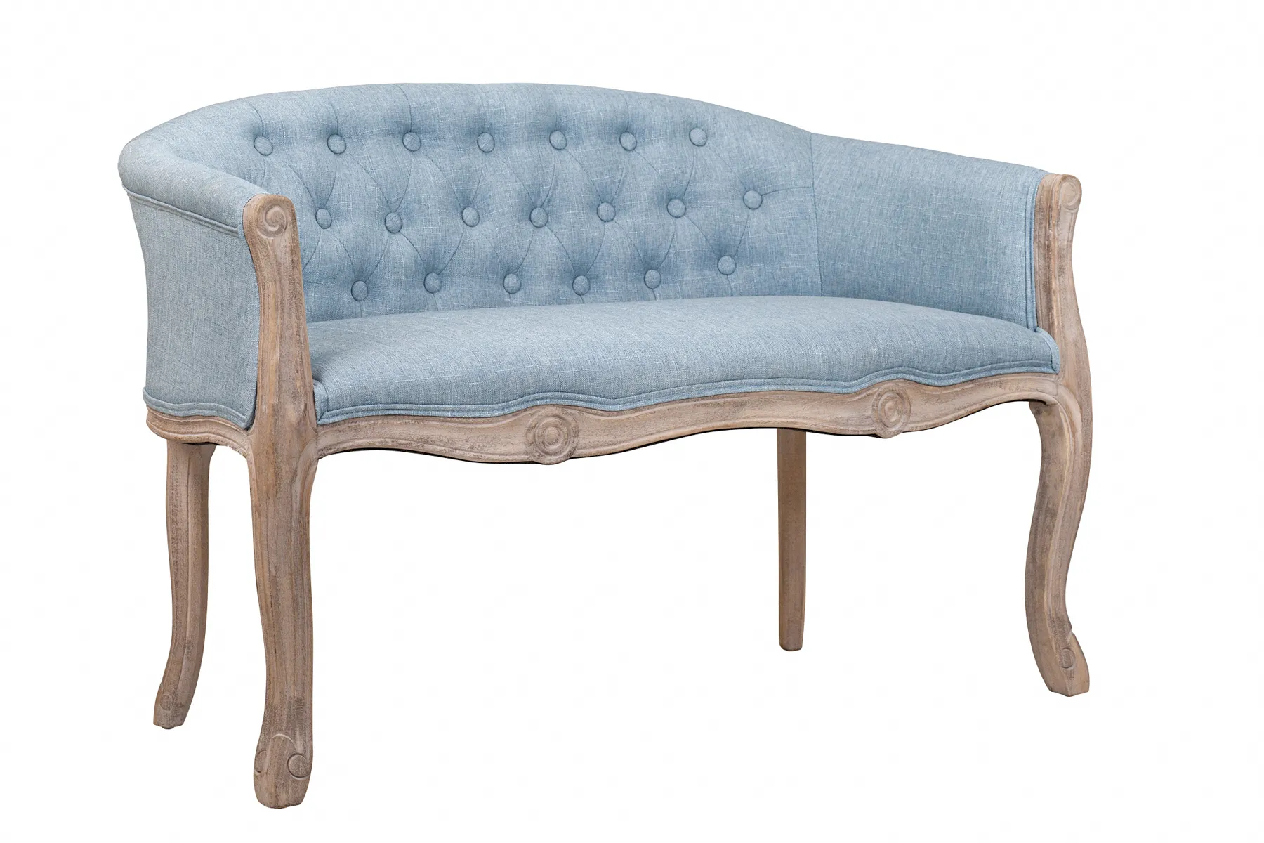 купить Дизайнерский двухместный диван Kandy Double Light Blue