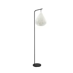 купить красивые 43895 Торшер с ножным выключателем MINTING, 1X40W (E27), H1585, сталь, черный / бумага, белый в интернет-магазине