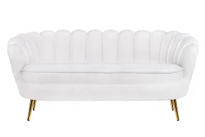 фото Трехместный диван ракушка для гостиниц Pearl Triple Boucle в интерьере