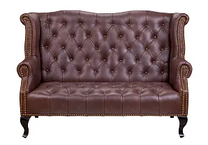 заказать Кожаный дизайнерский диван лофт Royal Sofa Brown в интернет-магазине