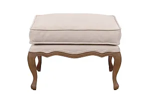 фото Дизайнерская банкетка Nitro Beige Ottoman V2 в интерьере
