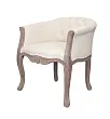 Низкое кресло ретро Kandy Beige №3