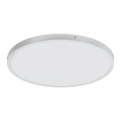 фото 97267 Светодиодный накладной светильник FUEVA 1, 25W(LED), 2500lm, ?400, H30, алюминий, серебряный/пла в интерьере