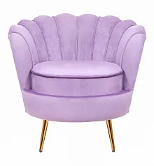 Низкое кресло ракушка Pearl Purple на заказ в интернет-магазине