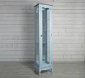 Шкаф "Леонтина (Leontina)" в голубом цвете для посуды узкий/высокий арт ST9319RB №9