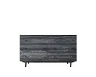 Комод "Boho" 6 ящиков с рыбами арт BH01 №0
