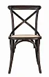 Стул Cross Back Black Brush №0