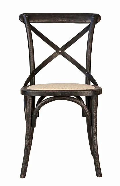 Стул Cross Back Black Brush в Москве Стул Cross Back Black Brush