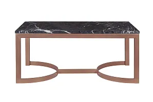 купить Журнальный столик прямоугольный Aron Marble-Cu в интернет-магазине