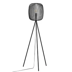 купить 900522 Торшер ROMAZZINA, 1x40W, E27, H1405, ?325, основание: ?630, сталь, черный в интернет-магазине