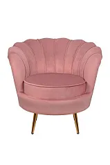 купить красивое Низкое кресло ракушка Pearl Pink V3 в интернет-магазине