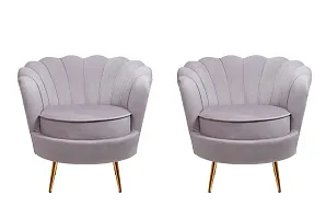 фото Комплект кресел ракушка Pearl Grey